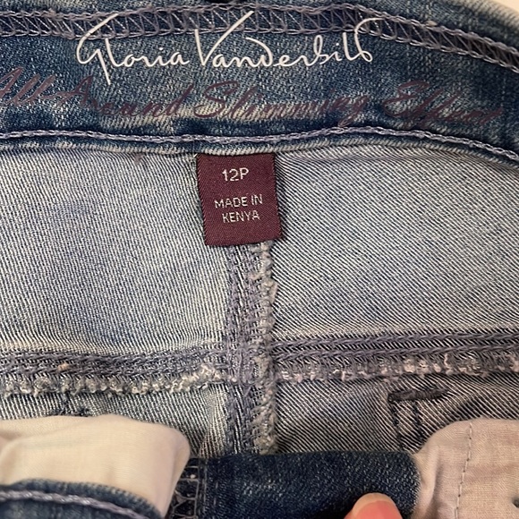 Gloria Vanderbilt All Around Slimming Jordyn Jeans 8 Petite - Picture 4 of 9